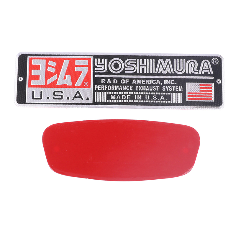 Motorcycle Sticker Yoshimura Exhaust Decal Slip On Silencer Muffler r11 r77 Universal Logo For Honda Yamaha Kawasaki