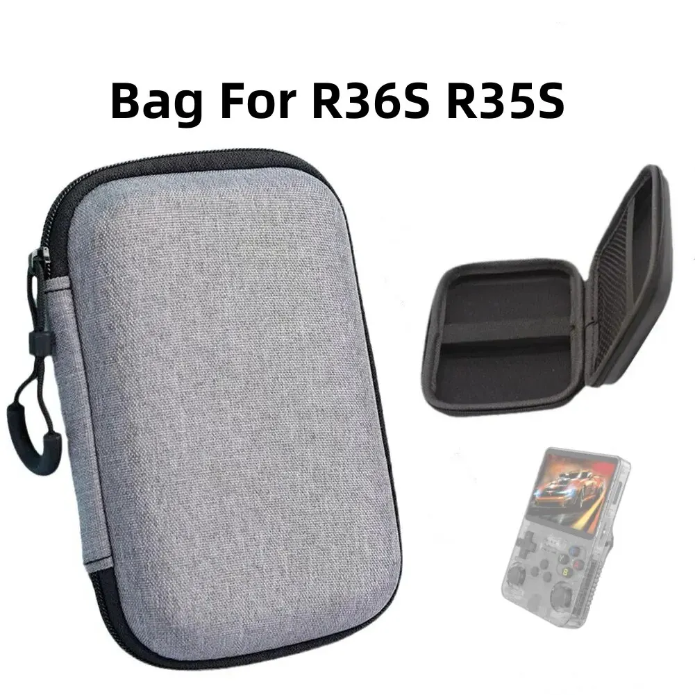 Protect Game Storage Case for Miyoo Mini Plus R36S R35S Portable Storage Console Bag Carry Case for Anbernic RG35XX XU10