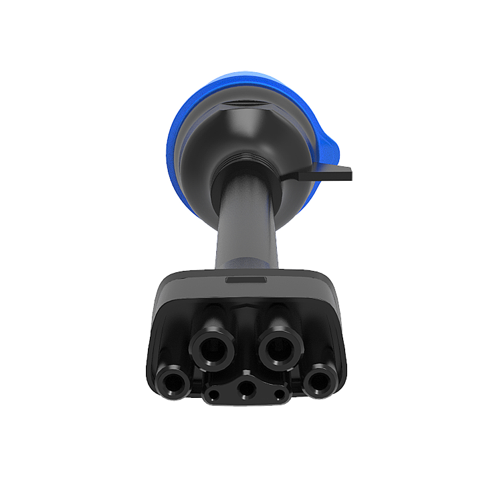 Conector do cabo de extensão para Tesla, adaptador CEE azul, carregador EV, 3 pinos, S,3,X,Y, Gen 2, saída 240V, 32A, 10"