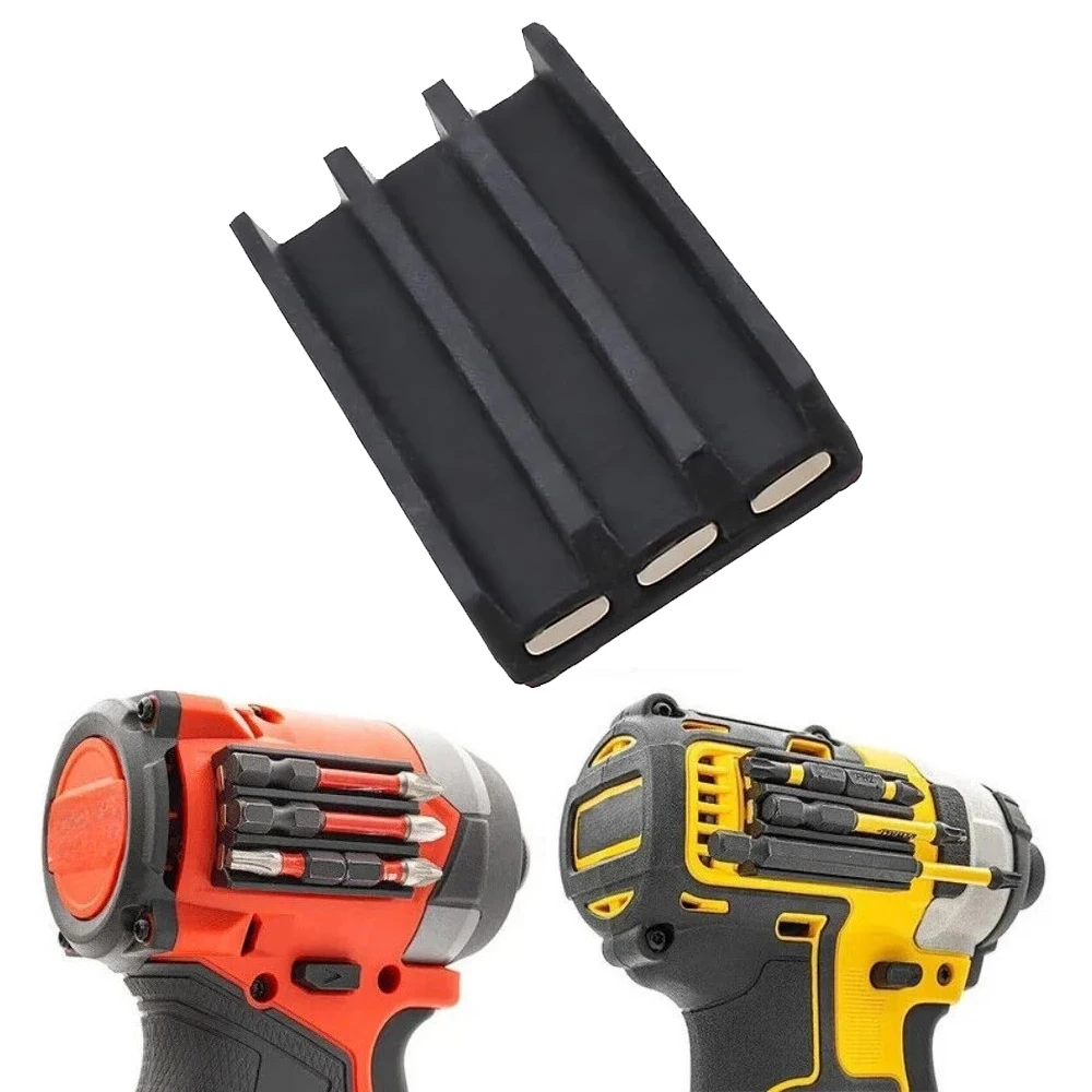Magnetischer Batch-Kopfhalter, magnetischer Bithalter, Schraubendreher-Bithalter für Milwaukee für Dewalt Schlagschrauber, Bohrer