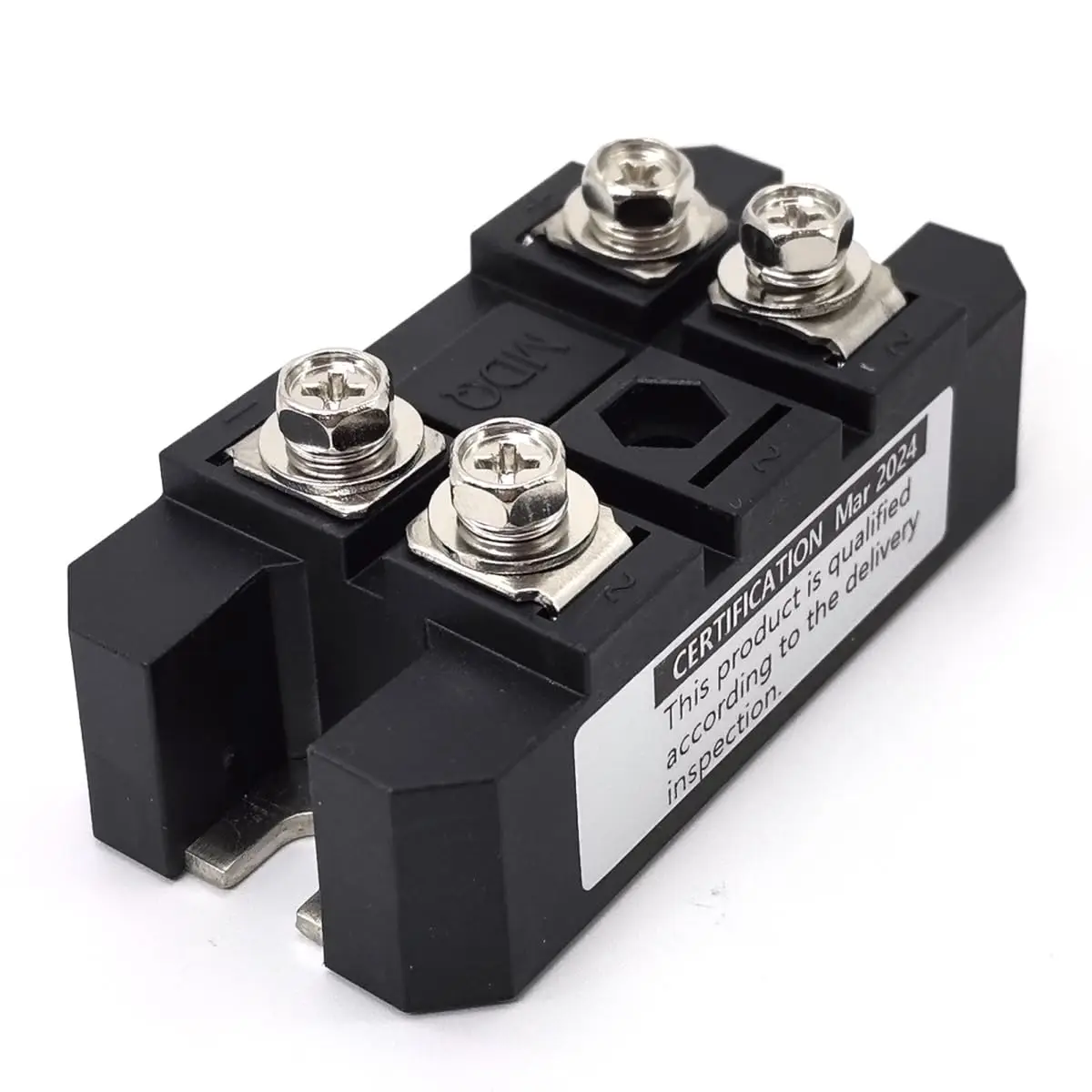 Módulo de puente rectificador monofásico MDQ150A voltios silicio diodo monofásico caja de Metal puente rectificador 100A Amp 1600V