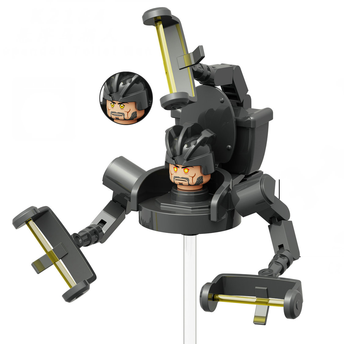 Мини Skibidi Туалет Человек Фигурка Аниме Блок Игрушки TvMan Plus Titan Оператор Спикерман Кирпичи Модель Игрушки Детские Подарки На День Рождения