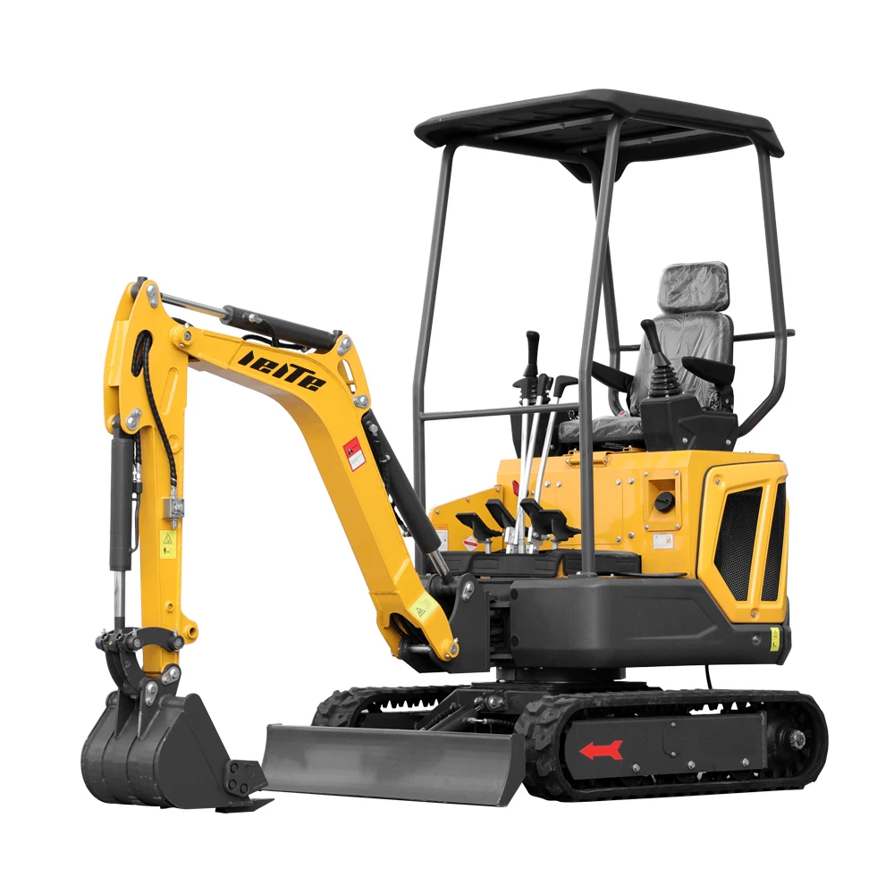 Diesel Engine Mini Digger Small Excavator Hydraulic Mini Compact 2.5 Ton Excavator With Crawler Rubber Chassis Customization