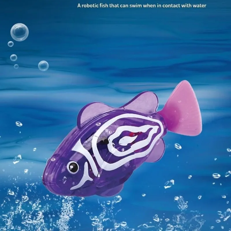 Robot de natation Clown poisson jouets d'eau coaxiaux bébé pour faire bain Simulation jouets de bain Induction électrique électronique poisson jouets de natation