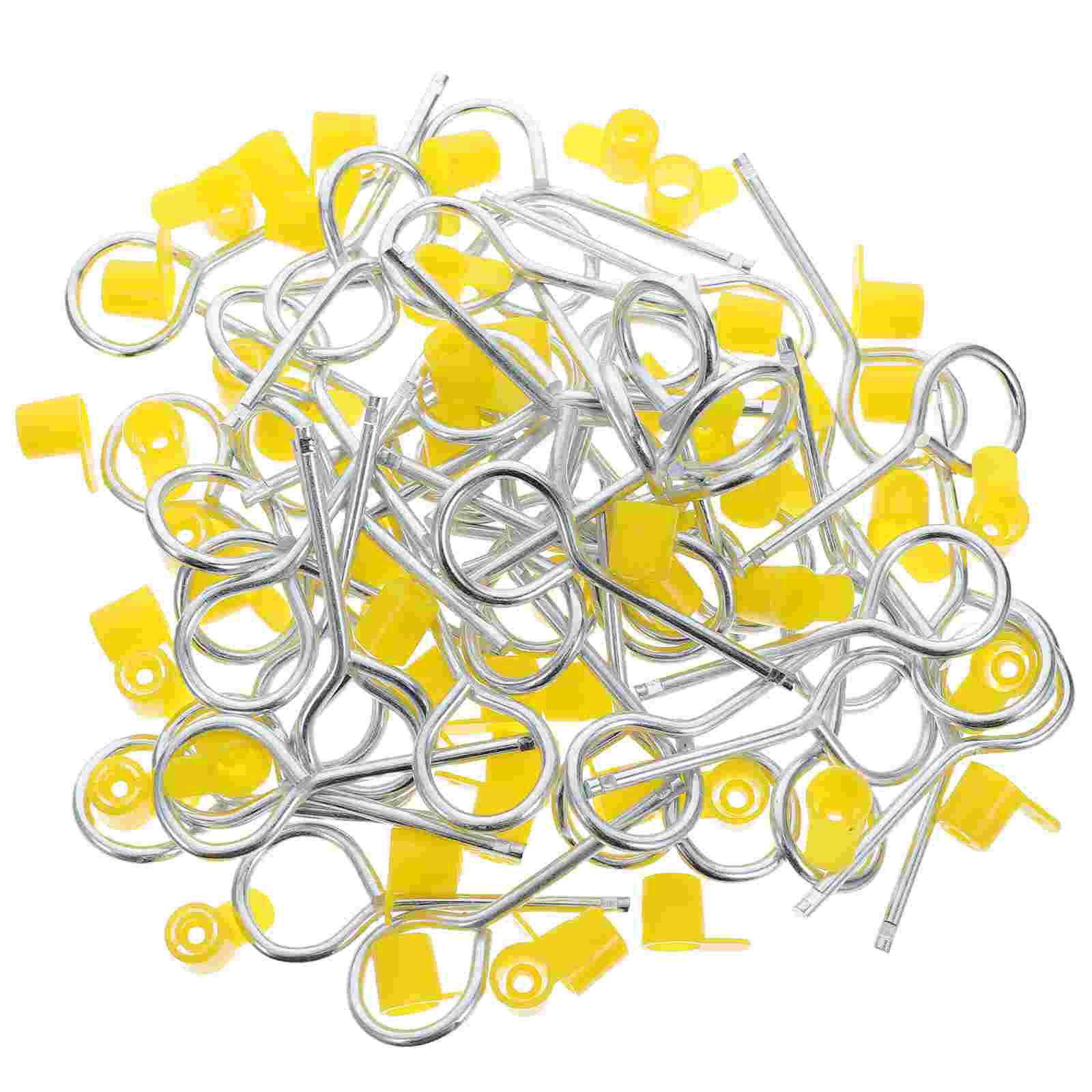 50 Stück Feuerlöscher Sicherheits-Splint Eisen Ersatzteile Einfache Wartung Feuerwehrzubehör