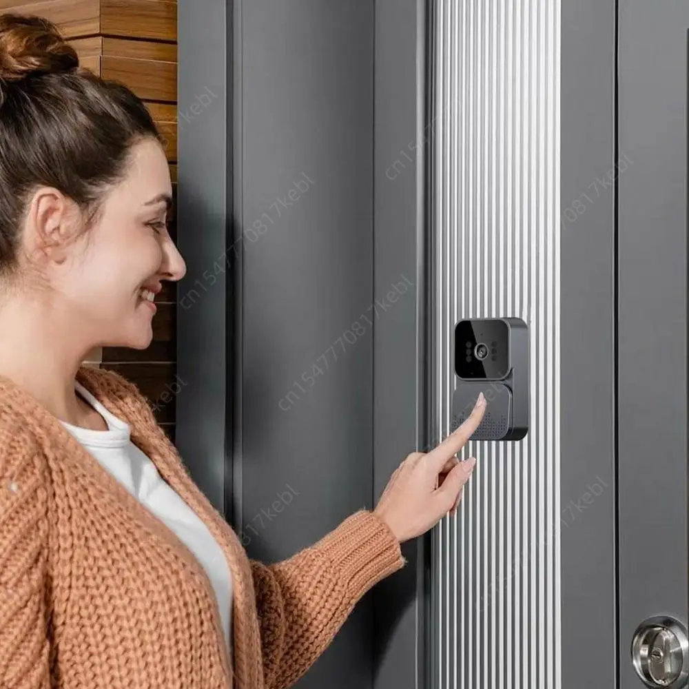 M12 Video Doorbell Wireless 2.4G Bluetooth Automatic Video Recording/Capture By Pressing Noise Reduction Infrared Night Vision