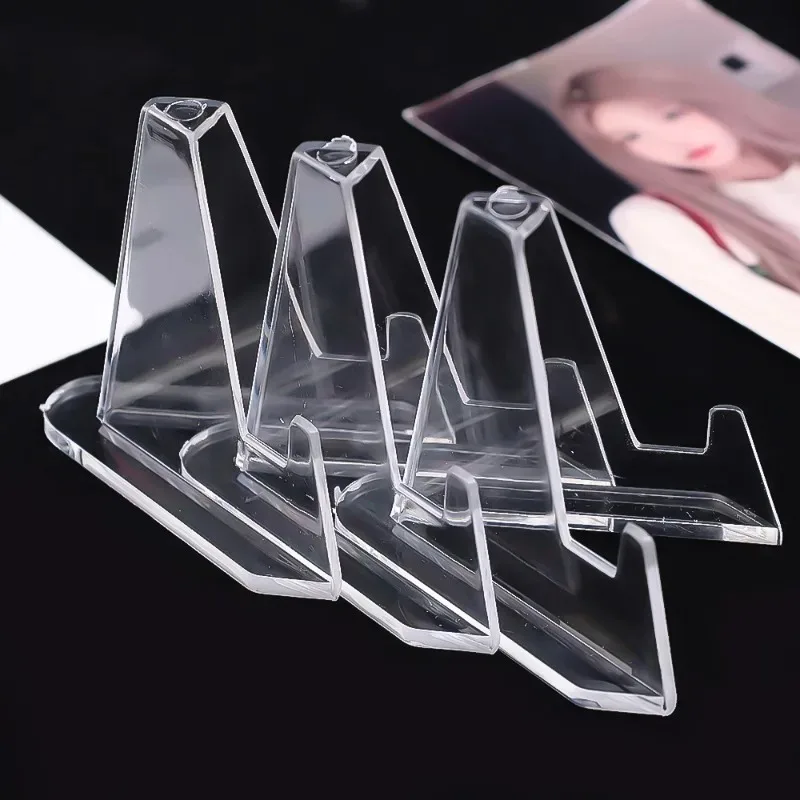 Toploaders trasparenti Kpop Idol Tesserino Telaio manica Anti-graffio PS Gioco fai da te Trading Card HD Collect Holder Display Stand