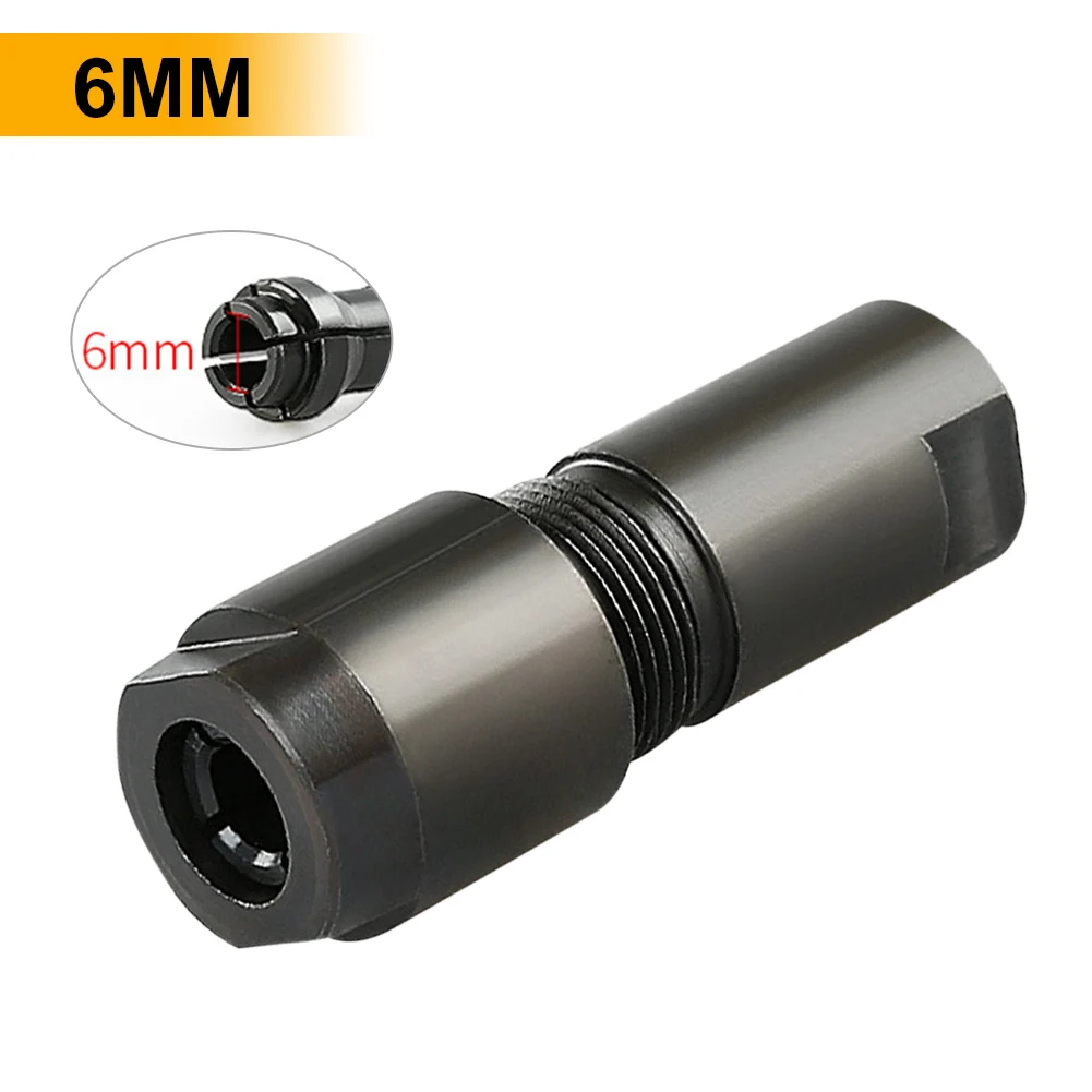 Universal เครื่องบดมุมดัดแปลง 6/3 มม.อะแดปเตอร์ตรงเครื่องบด Chuck สําหรับ 100-ประเภทเครื่องบดมุม M10 ด้ายบดเครื่องตัด