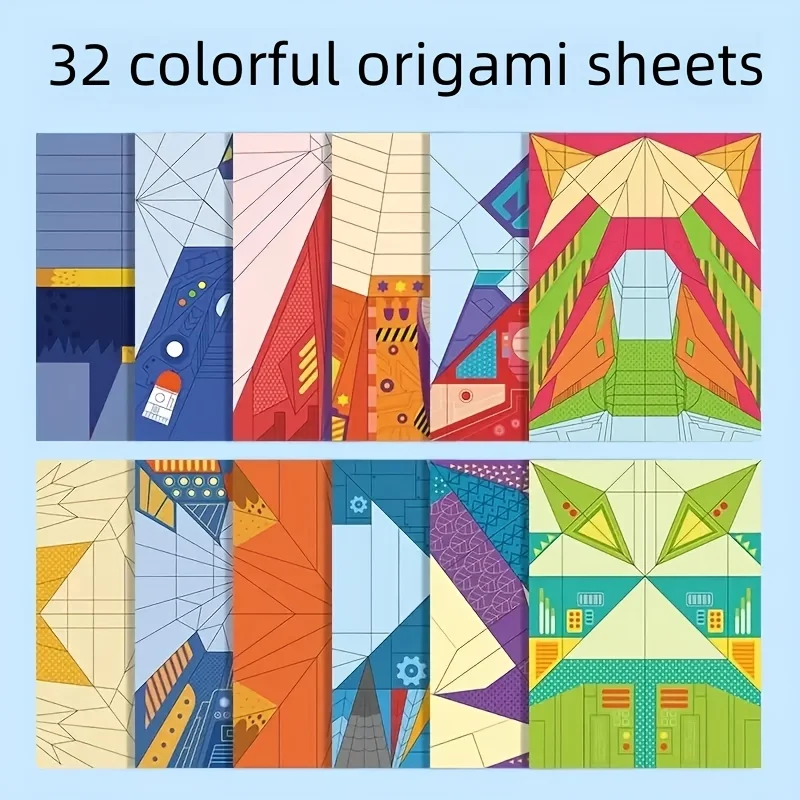 กระดาษสีสันสดใส 12 รูปแบบ/36 เอกสาร - งานฝีมือ DIY สร้างสรรค์สําหรับกิจกรรมการศึกษาของวัยรุ่น - ของขวัญที่สมบูรณ์แบบสําหรับวันเด็ก