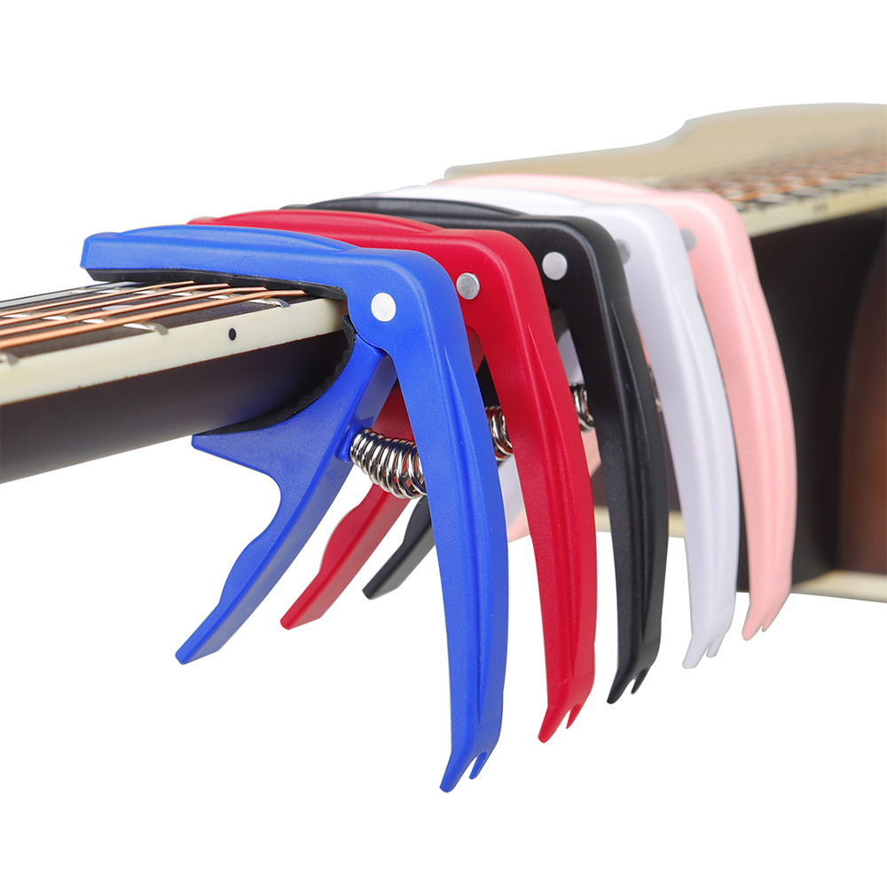 Capo universal acessórios da guitarra rápida mudança braçadeira chave acústico clássico guitarra capo ukulele tuning braçadeira para peças de guitarra