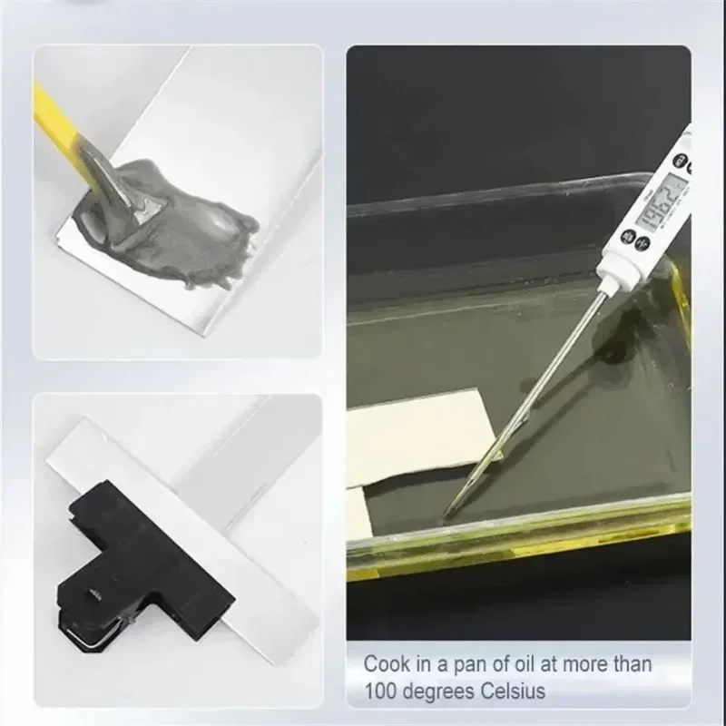 Colle haute température pour la réparation de force de soudage des métaux, magie résistante AB A plastique bois B, adhésif à usage Bi-composant