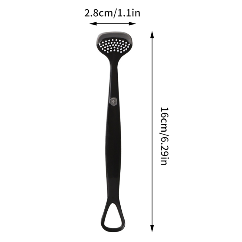 Скребок для языка с тройным эффектом, многоразовый инструмент для чистки языка, гигиены дыхания и полости рта, 1 шт.