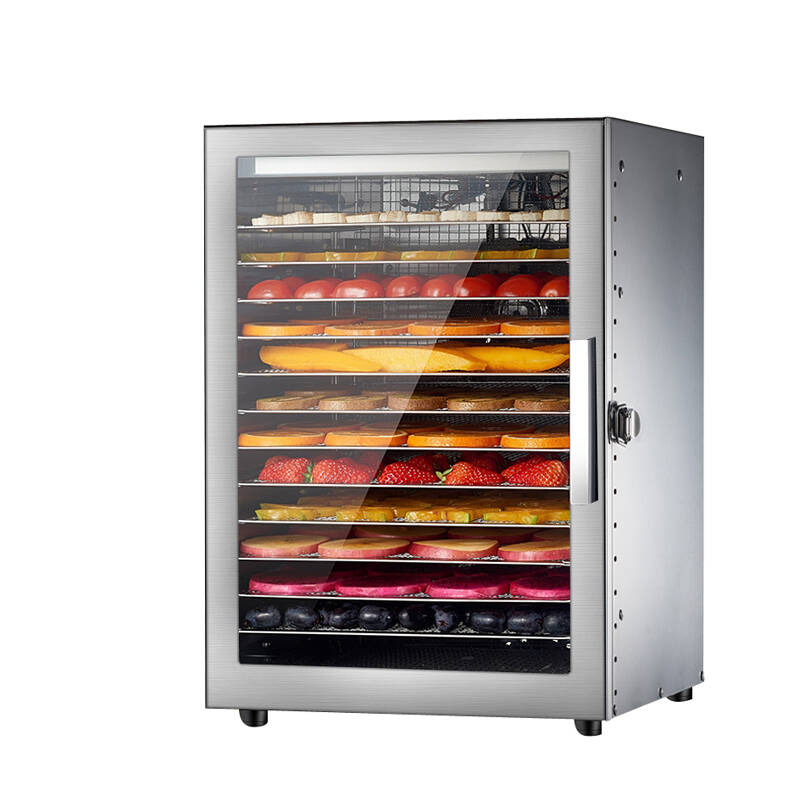 Máquina de frutas secas de 220 V 110 V Secadora de deshidratación de alimentos Secadora de frutas Secadora de alimentos comercial de acero inoxidable Verduras secas Bocadillos para mascotas