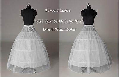 NEU 12Style Weiß A-Linie/Hoop/Hoopless Hochzeit Krinoline Petticoat/Unterrock-SN