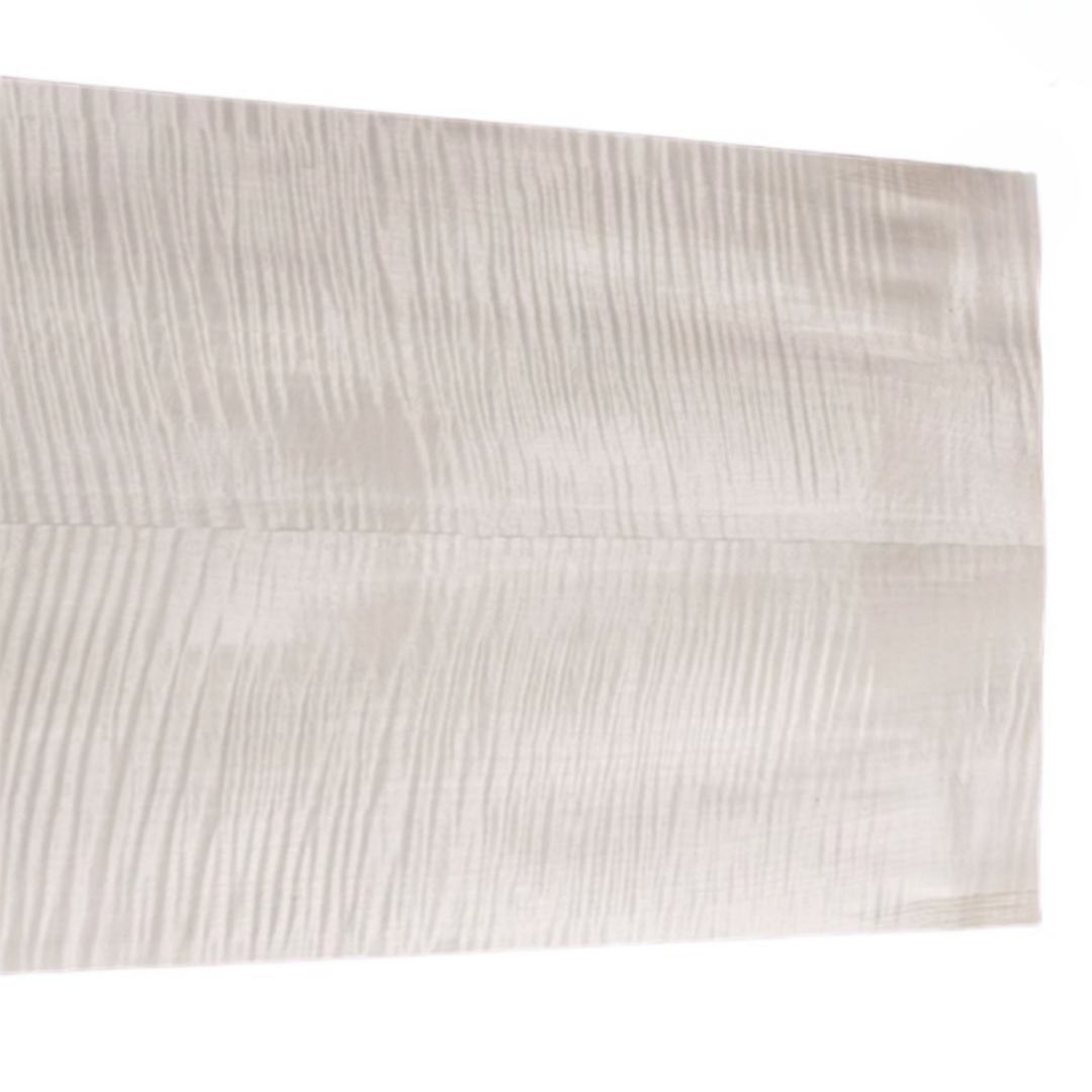 Size:510x350mm Thick:0.5mm Natural Bleached Maple Figured Wood Veneer Guitar face material DIY Guitar specific size veneer