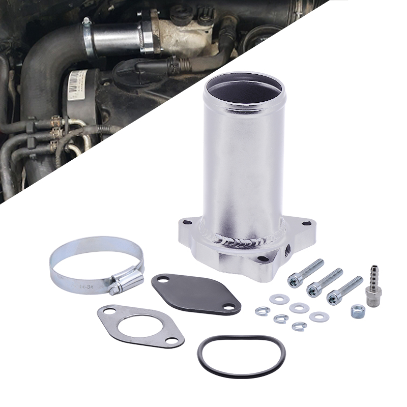 57MM Aluminum Pipe Replace The OE Valve 038131501A FOR VW GOLF MK4 BORA 1.9TDI PD150 PD130
