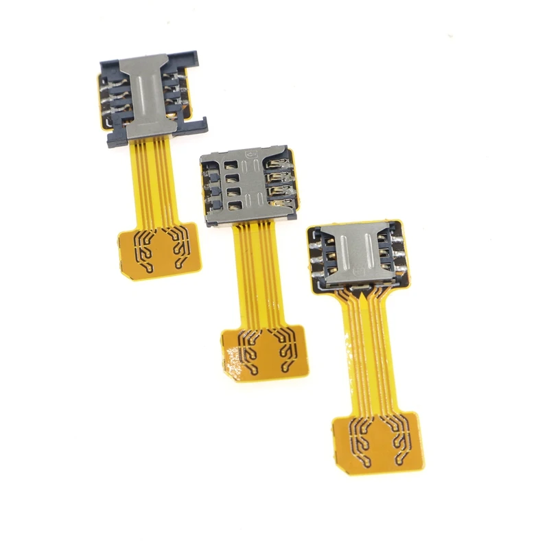 Adaptador de tarjeta SIM Dual doble para teléfono, adaptador Micro SD para Android extensor 2, adaptador Nano Micro SIM para Xiaomi Redmi y Samsung