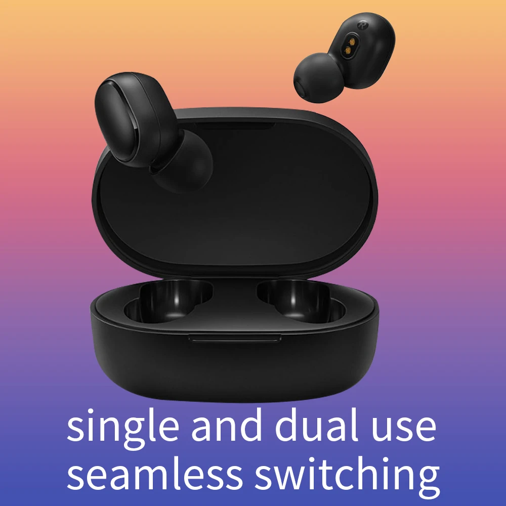 Xiaomi-auriculares inalámbricos Redmi Buds Essential versión Global, cascos con Bluetooth y micrófono, clásicos Ture, con Control táctil