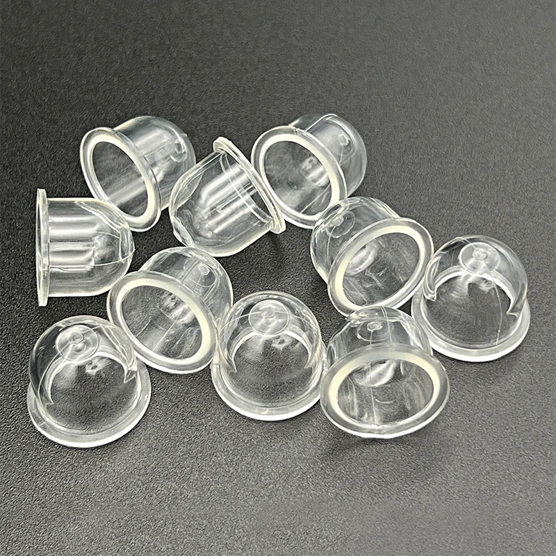 Accessori per decespugliatore Parti del carburatore 10 pezzi Bolla di carburante trasparente 19 mm utilizzata per l'estrazione del carburante