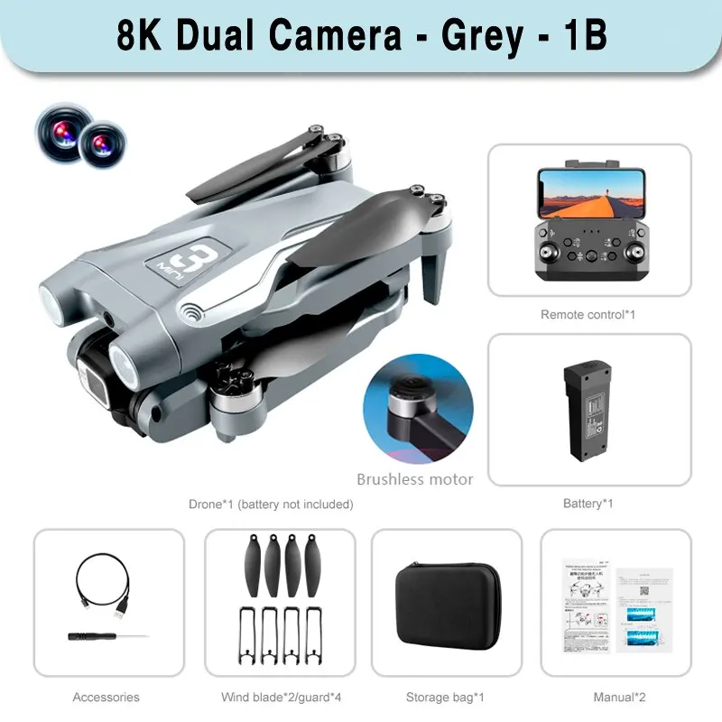 Z908 max drone 8k profissional 4k hd esc câmera motor sem escova fluxo óptico wifi fpv evitar obstáculos dobrável rc quadcopter