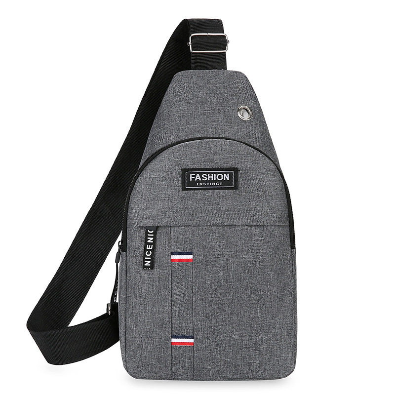 New chest bag, men's bag, single shoulder crossbody bag, casual crossbody bag, nylon fabric chest crossbody bag, trendy small me