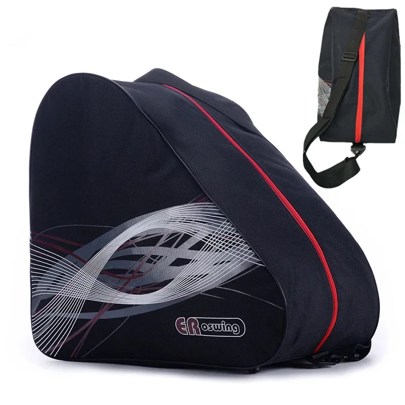 Winter Snow Ski Boots Bag Waterproof Portable Roller Skate Helmet Carry Shoulder Bag Ski Boots Holder Ski Ski Helmet Bag