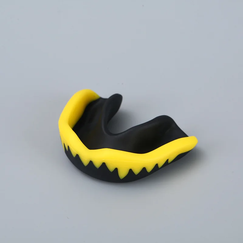 มวย mouthguard ฟัน Protector BRACE Boxing Tooth Protector ฟัน GUARD กีฬารั้งอุปกรณ์จัดฟันเทรนเนอร์