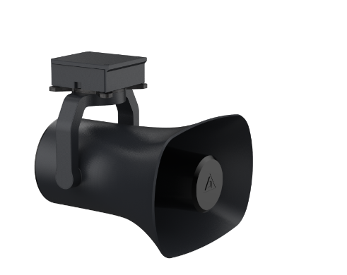 Drone de asa fixa com megafone para mapeamento, alto-falante de longa distância, UAV Gimbal para detecção, Drones de combate a incêndios, 500m, 130db, 25W