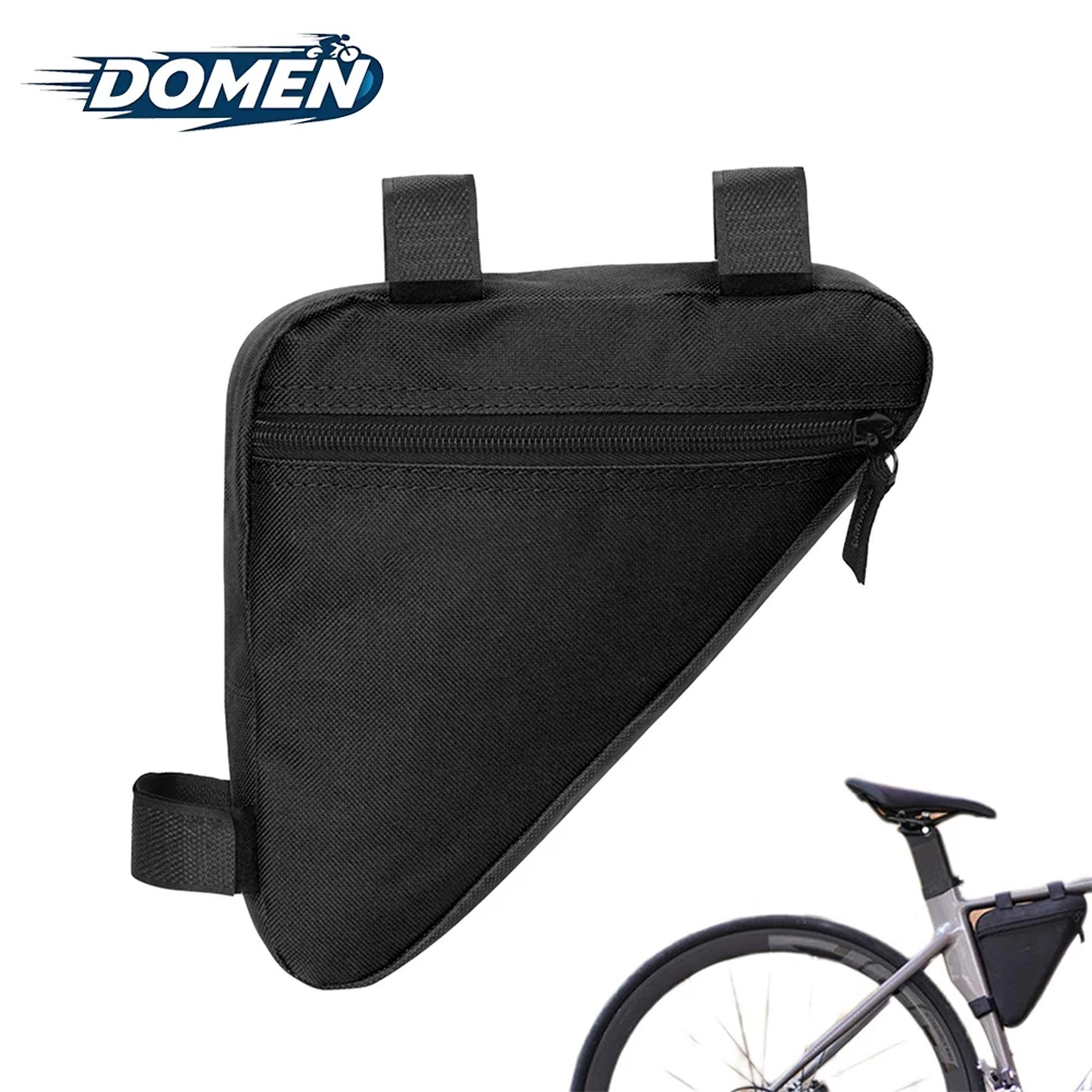 DOMEN Fahrrad Dreieck Tasche Fahrrad Rahmen Vorne Rohr Wasserdichte Tasche Radfahren Tasche Werkzeug Pack Fahrrad Lagerung Tasche Fahrrad Zubehör