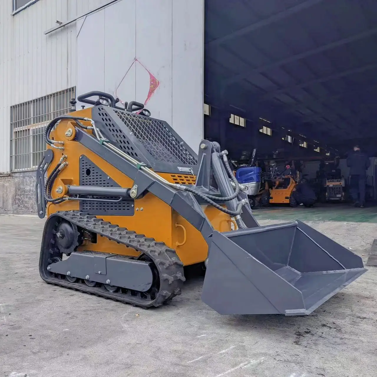 Euro 5 ce epa Custom Skid Steer Loader with Tracks Mini Skid Steer Loader Diesel Multi Purpose Track Loader