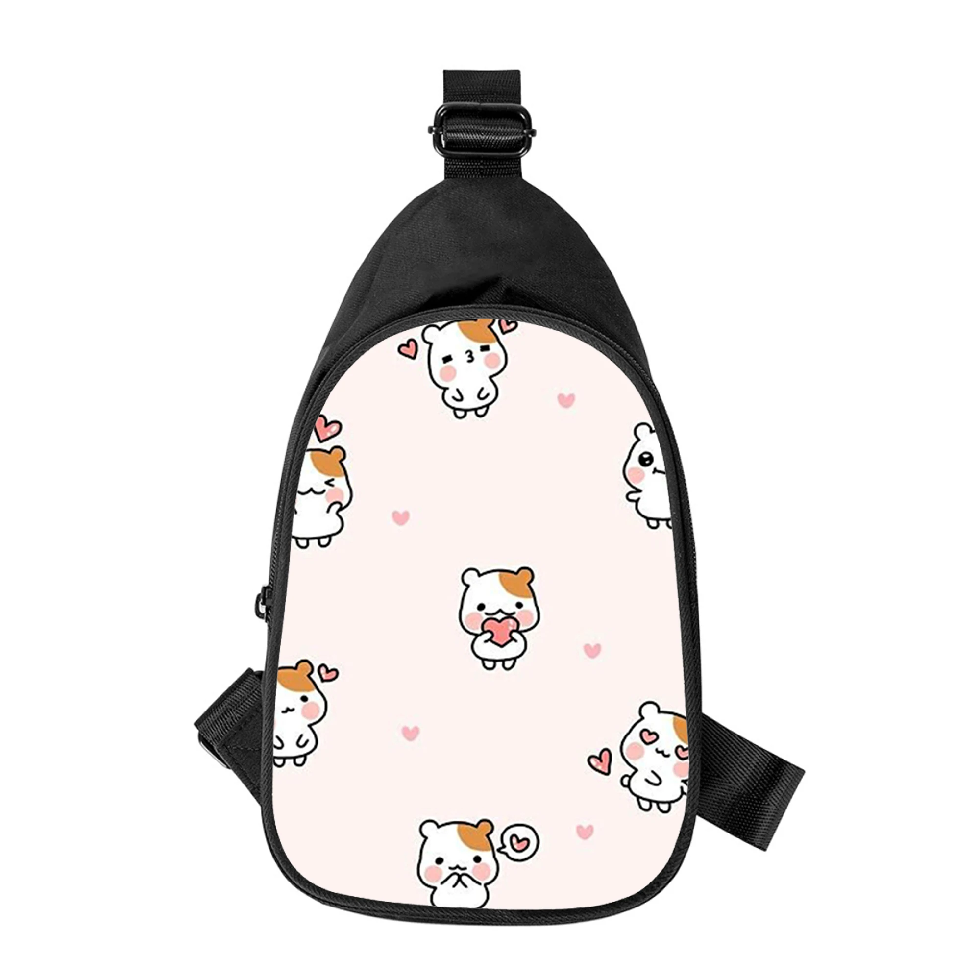ANIME NETTE Oruchuban Ebichu 3D Neue Männer Kreuz Brust Tasche Diagonal Frauen Schulter Tasche Mann Schule Taille Pack Männliche brust pack