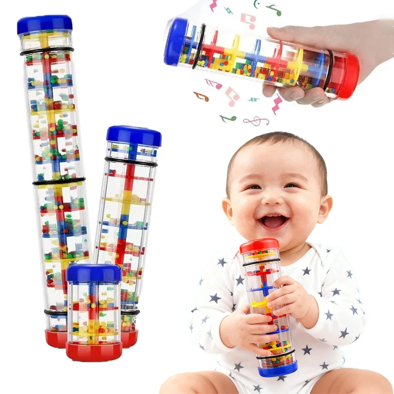 Chubasquero Musical para bebé de 1 a 2 años mordedor para recién nacido accesorios de juguete juego de martillo sensorial suave para bebé de 6 a 12 meses
