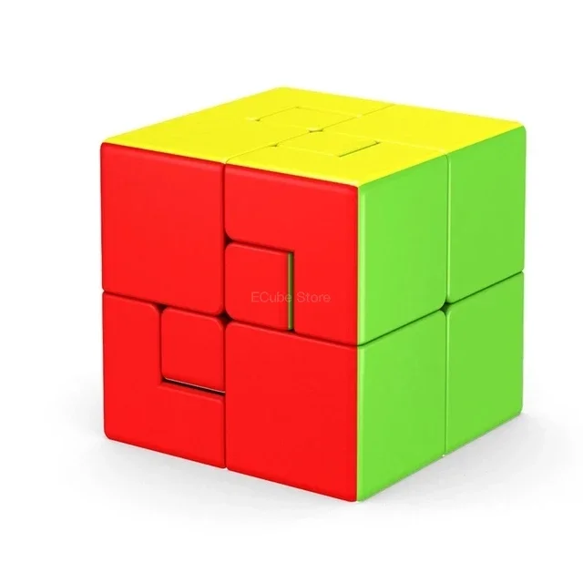 [ECube] MoYu MeiLong magiczne kostki 3x3x3 marionetka bez naklejek Cubing Puzzle w klasie 3x3 marionetka 1 2 profesjonalna zabawka edukacyjna