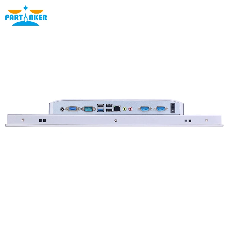 19 Inch Embedded Panel PC Resistive Touch Screen Industrial All in One PC Celeron J1900 J6412 Core Core i3 i5 i7 Win 10 Monitor