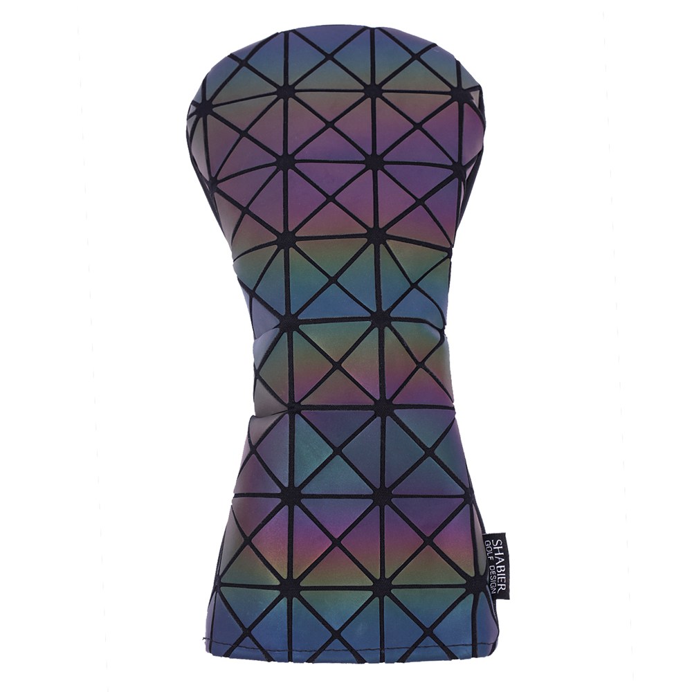 เลเซอร์พรีเมี่ยมหนังหัวชุด Golf Club Headcovers สำหรับไดร์เวอร์แฟร์เวย์ไม้ไฮบริดหัวครอบคลุมหมายเลขหมวดหมู่