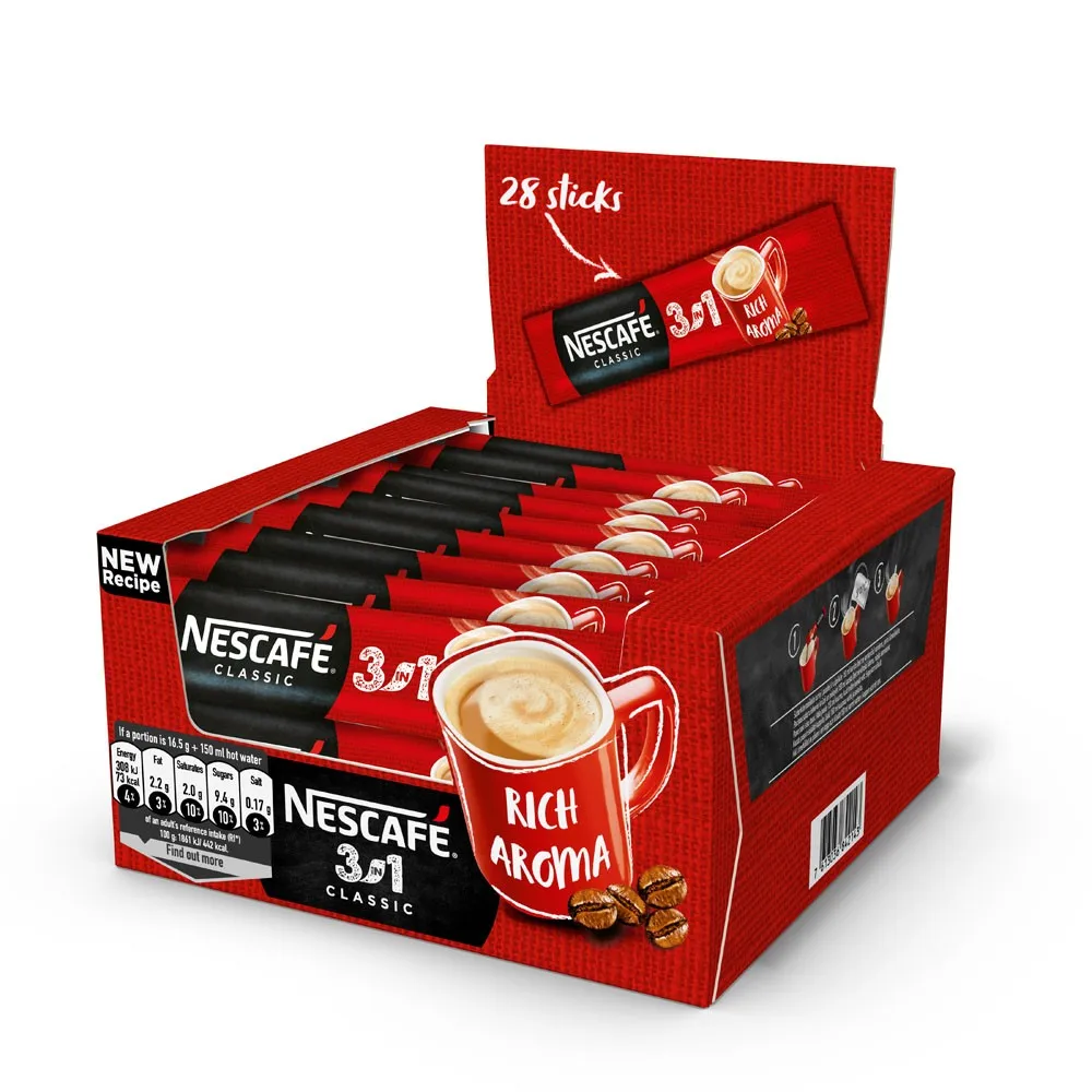 Nescafé 3in1 Classic Rozpuszczalny napój kawowy 16,5 g