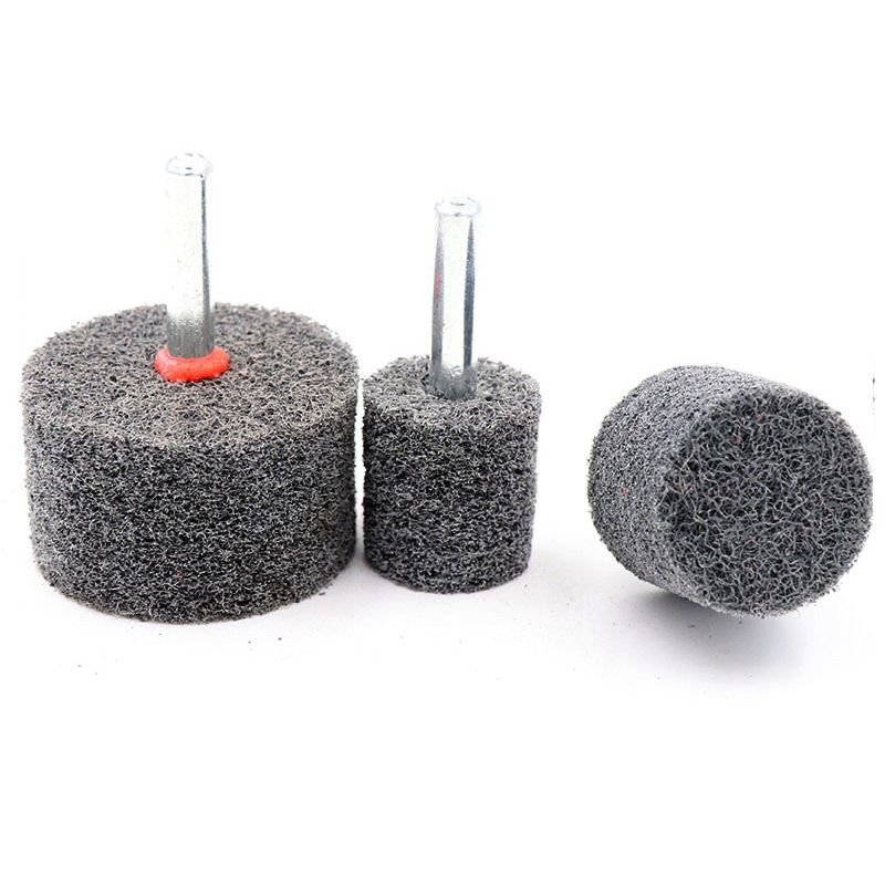 1PCS 6MM Shank Nylon Fiber Polishing Wheel Abrasive Tools 20/25/30/40/50mm Grinding Head Sharpening Head For Drill Grinder