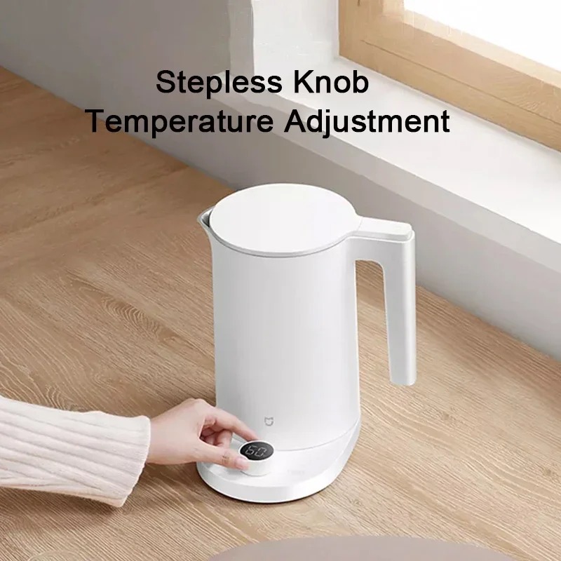 NEW XIAOMI MIJIA Smart Kettle 2 Pro Electric Kettles Kitchen Appliances LED Display 24H Intelligent Temperature Constant samovar