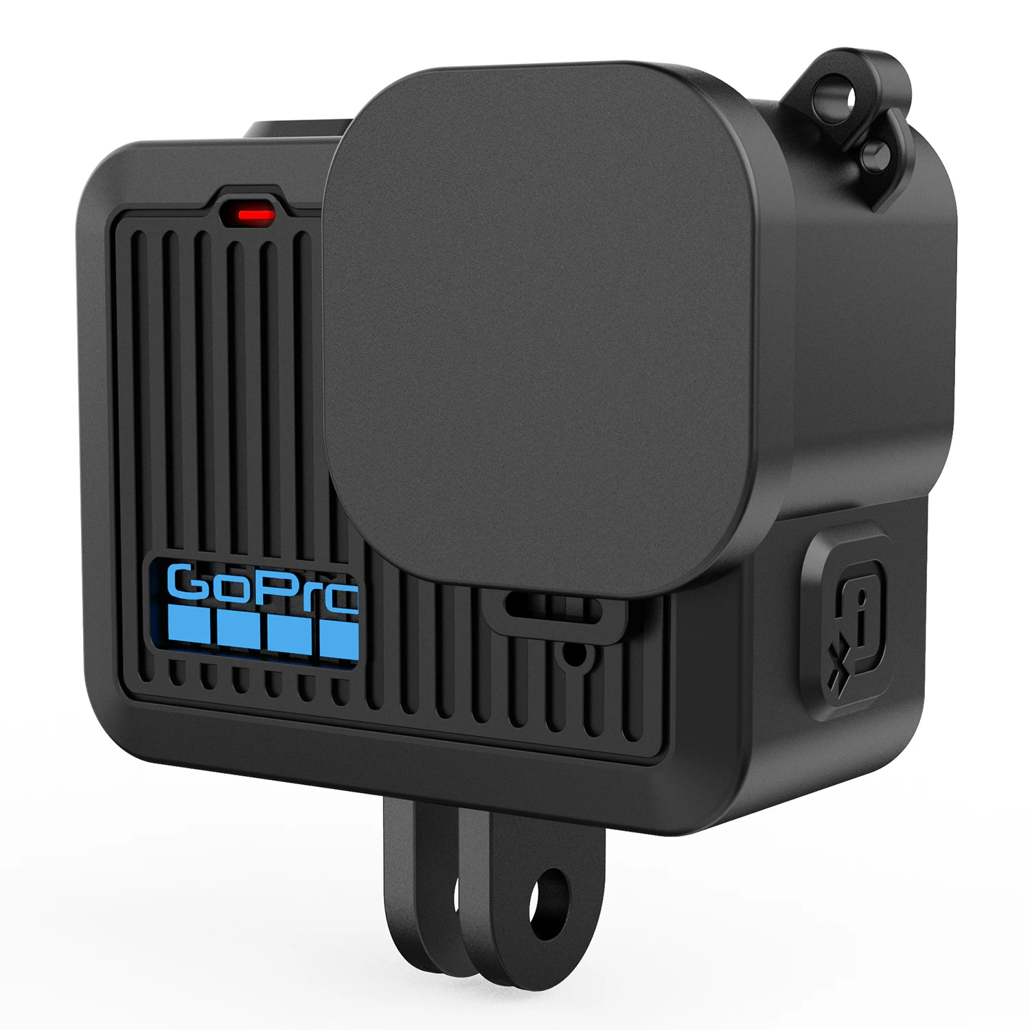 Funda de silicona para GoPro Hero, Protector de pantalla de vidrio templado, película protectora, cubierta lateral de repuesto, tapa de lente