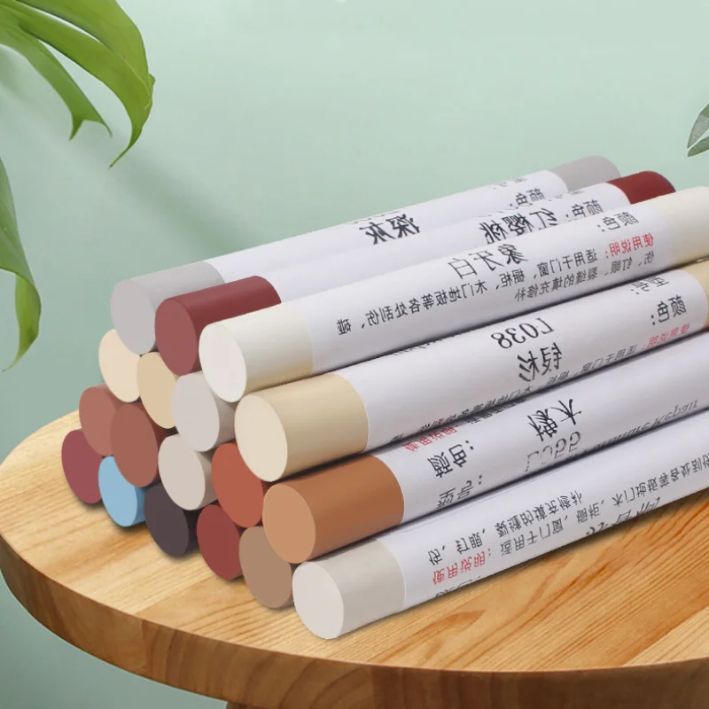 Sáp Nội Thất Bằng Gỗ Sàn Sửa Chữa Bút Hư Hại Xước Gỗ Dán Cường Lực Sơn Bút Chì Màu Chống Nước Cải Tạo Vật Liệu Cho Nhà Cung Cấp