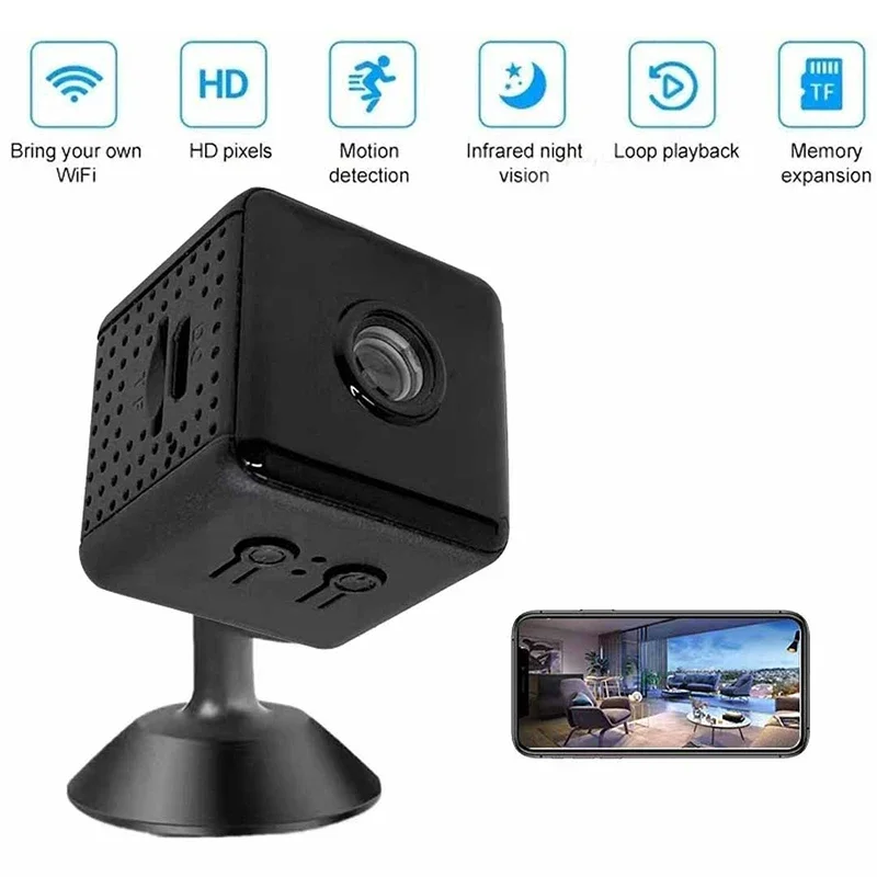 Xiaomi 1080P Wireless Camera Wifi Remote Monitor Camera Mini Home Ip Camera Motion Detection Recorder Super-long Battery Life