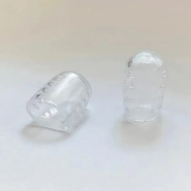 Silicone toe protector, anti-fricção, respirável, cuidados com os pés, 10pcs