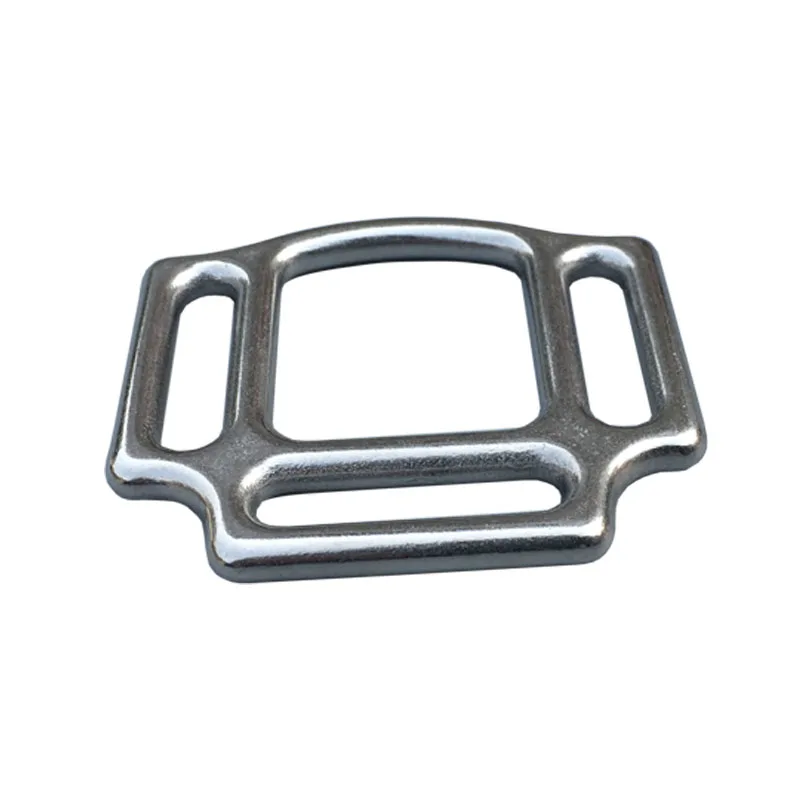 Raccordi per briglie con fibbia in acciaio inossidabile 3 slot Hardware per cavalli con fibbia per cavalli 20mm 26mm