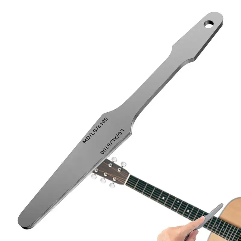 Lima de traste de guitarra, lima de traste para moler, lima de coronación, herramienta Luthier, herramienta de nivelación de traste de doble cara, herramientas de traste de guitarra