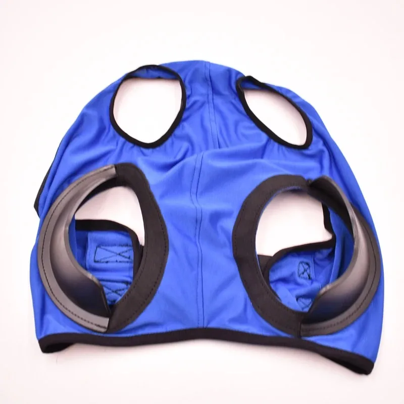 Horse Fly Mask Harness อุปกรณ์ฝาครอบม้า Windproof Eye Mask Speed Race Goggles Horse Head Cover อุปกรณ์ขี่ม้า