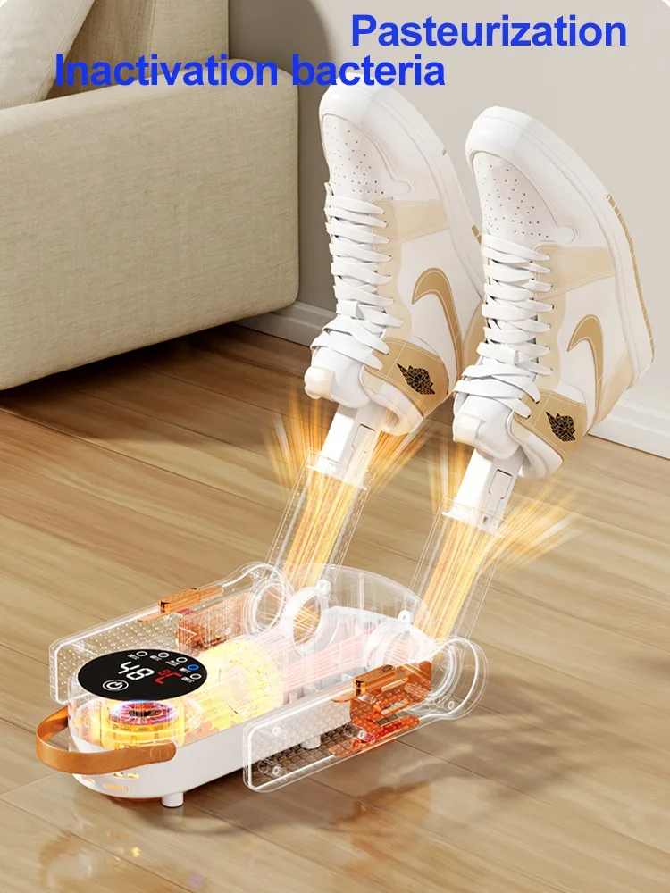 Electric drying Shoe Dryer Dual V bracker Multifunction UV Foot Boot Dryer Eliminate Odor Fast Drying Boot Deodorizer 220V Dryer