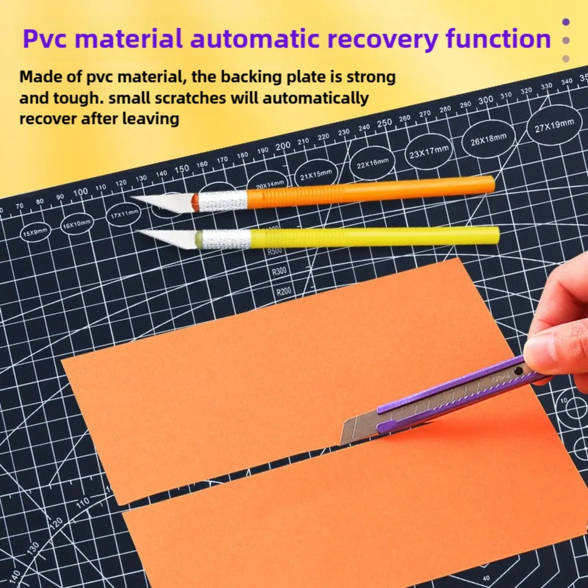 Durable A2/A3/A4/A5 Multifunctional Cutting Mat Diy Handicraft Art Engraving Board Paper Carving Pad High Elasticity Toughness