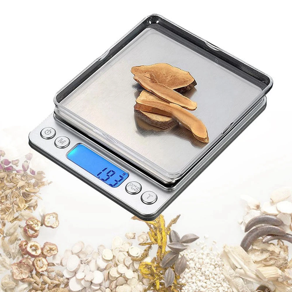 3000G X 0.1G Gram Cân Bỏ Túi Điện Tử Trang Sức Trọng Lượng Cân 500G X 0.01G Quy Mô/không Có Bao Bì Bán Lẻ