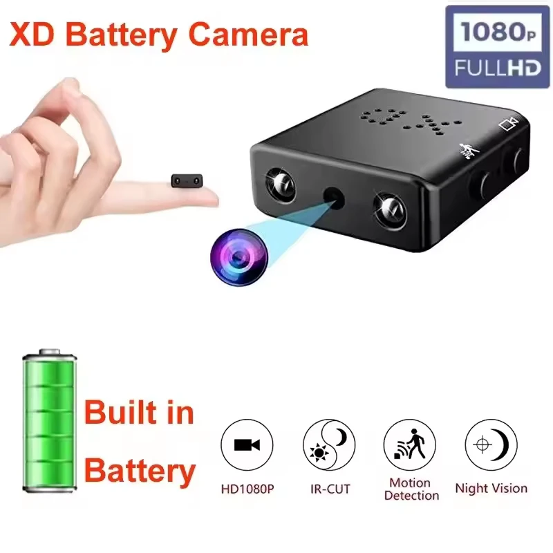 1080P HD Mini Camera XD Draad Camera Smart Home Security indoor Anti-diefstal IP Camera Video Voice APP Real-time Cam