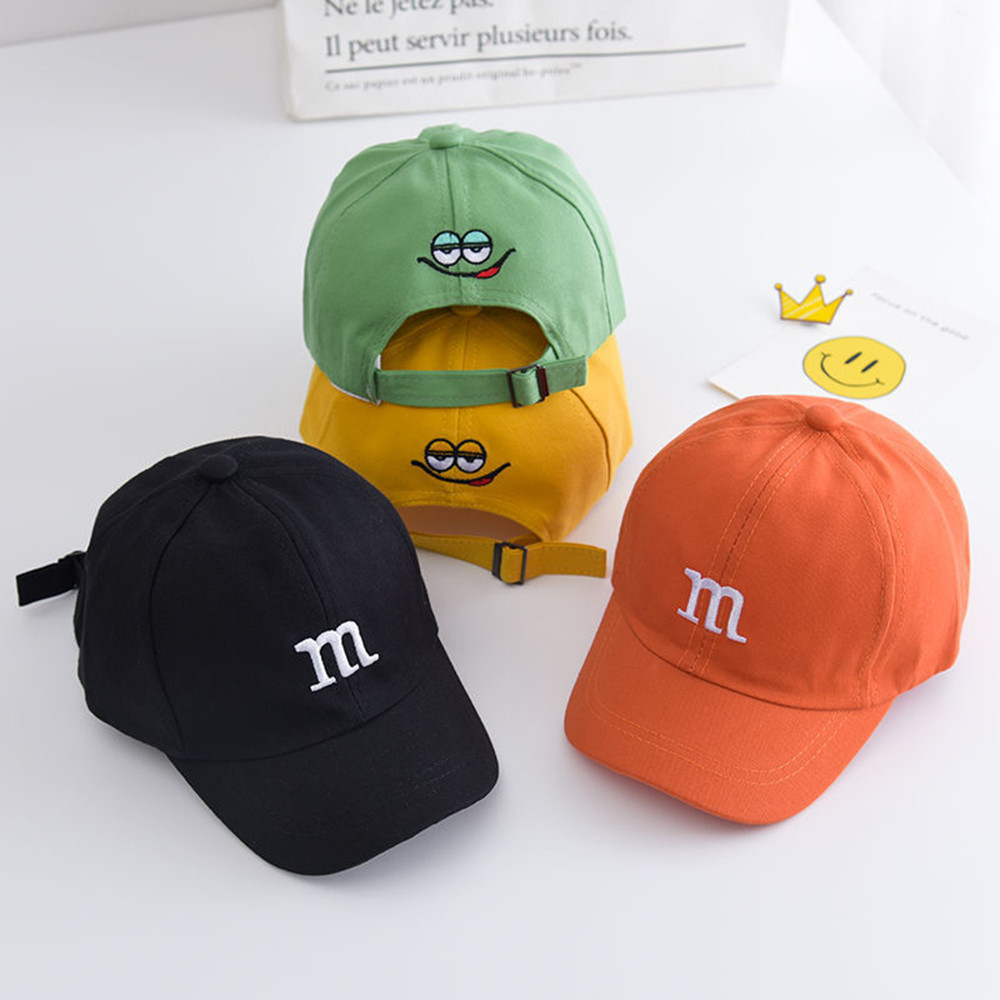 Children's Thin Visor Cap Handsome Letter Baseball Cap Outdoor Sun Hat